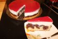 Torta di Cappuccetto rosso- CheeseCake all´ amarena- Rotkäppchen Kuchen