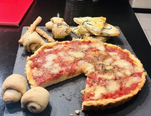 Impasto veloce per pizze- grissini-torte salate e molto altro ancora