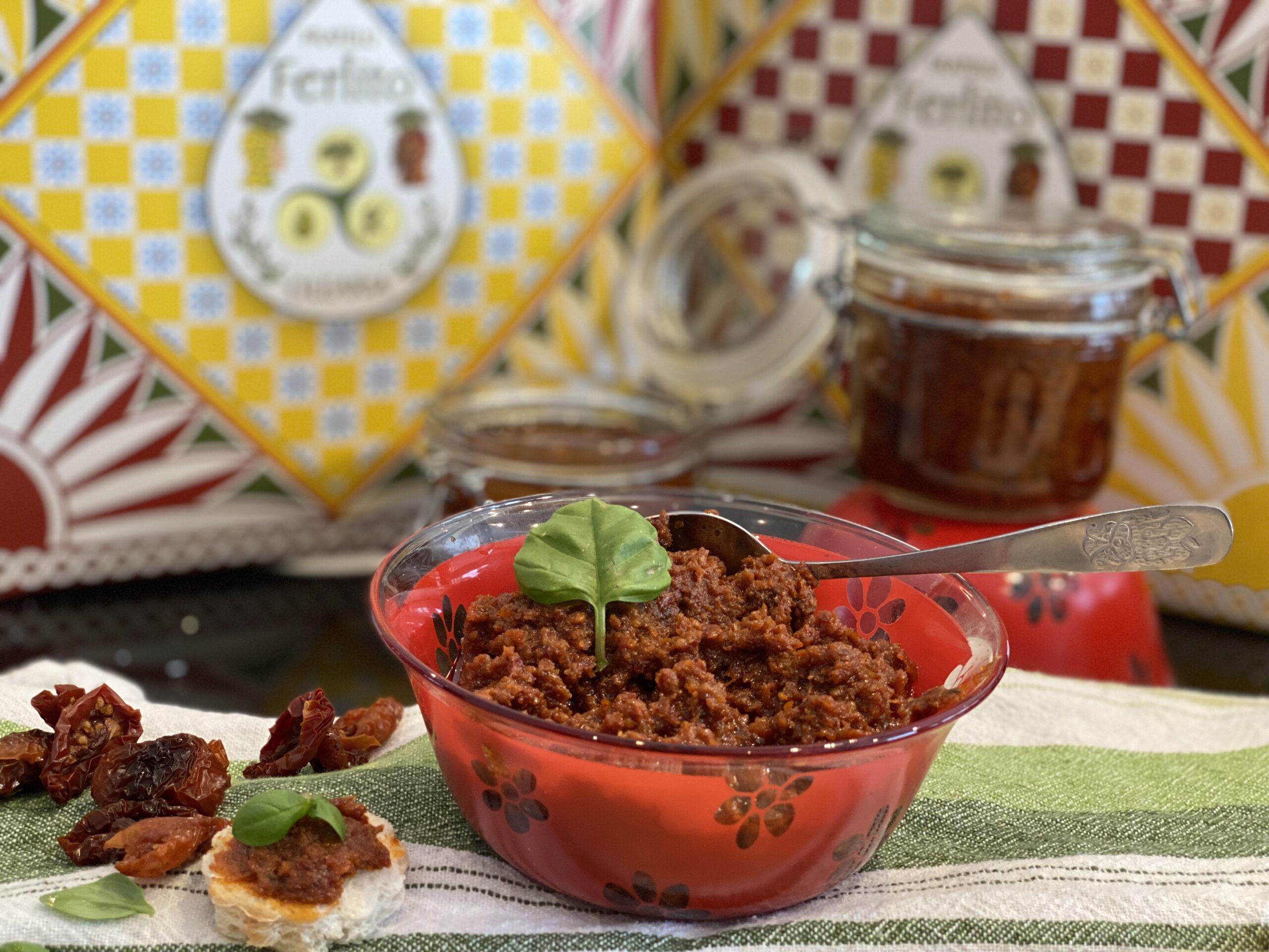 Pesto di Pomodori secchi alla Siciliana - La cucina del cuore