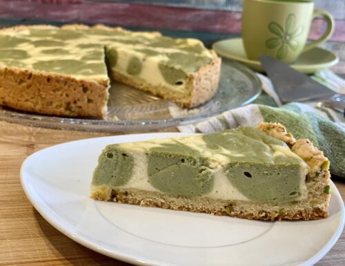 Cheesecake al Pistacchio / cheesecake cotta / Pistachio cheesecake