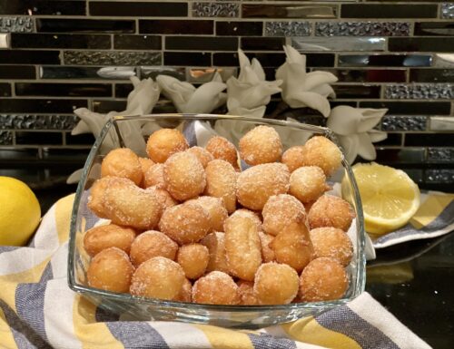 Frittelle di carnevale senza lievitazione