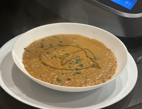 Zuppa di Lenticchie Super Cremosa con il Robot da Cucina Mambo Cecotec