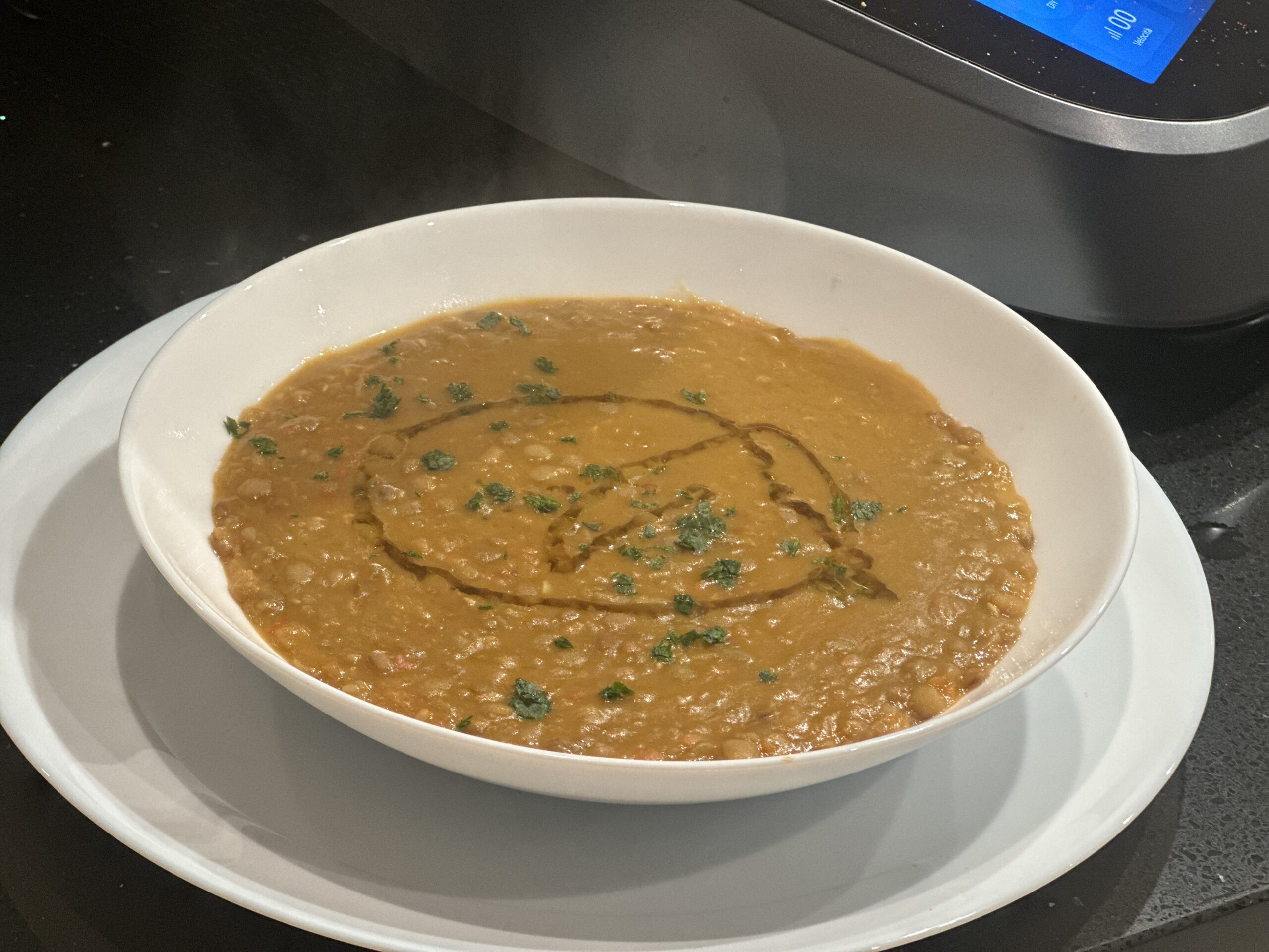 zuppa di lenticchie super cremosa