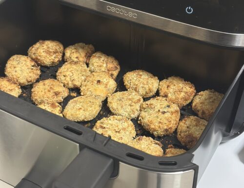 Polpette di melanzane croccanti in friggitrice ad aria: leggere e gustose!
